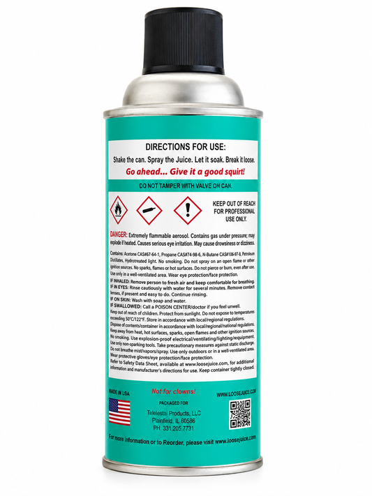 Loose Juice Industrial Grade Rust Penetrant